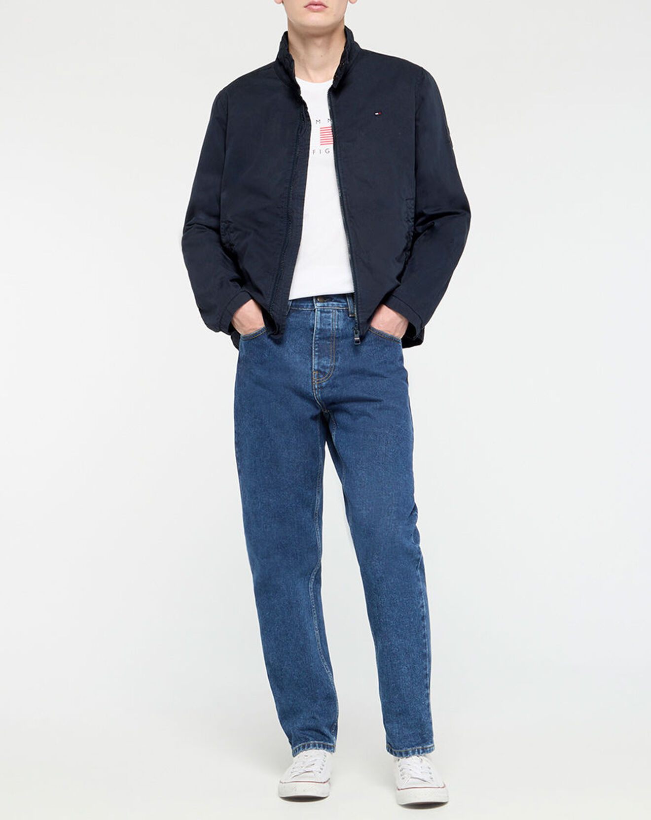 Tommy Hilfiger Blouson Harrington bleu marine