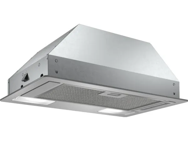 Bosch Serie | 2 DLN53AA70 - Hætte - tag - Niche - bredde: 49.3 cm - dybde: 25.7 cm - udsugning & recirculation - med intern motor - antracit