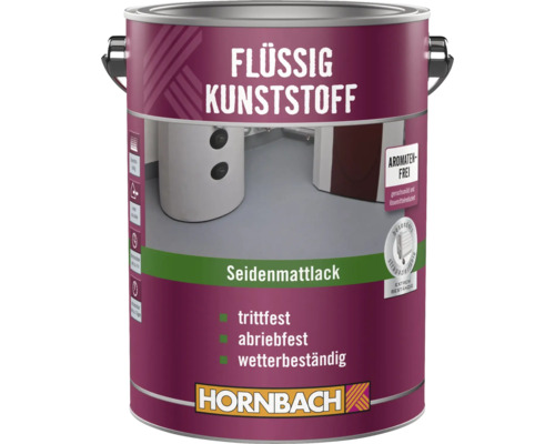 HORNBACH vloeibare kunststof RAL 7016 antracietgrijs 2,5L