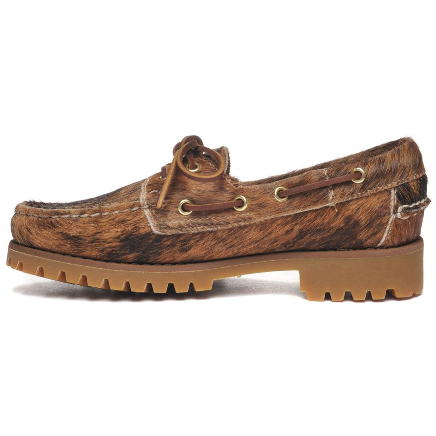 RANGER RAW DK BROWN GUM-Mocassin semelle crantée pour homme