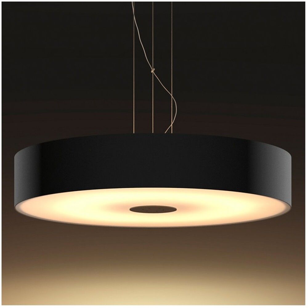 TAKLAMPE PHILIPS HUE FAIR WHITE AMBIANCE PENDEL 9W SVART