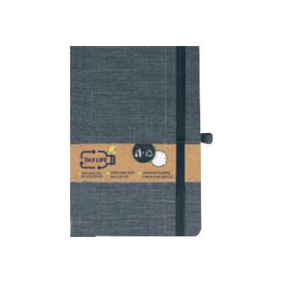 Online 2nd Life - Carnet de notes - 14,5 x 21 cm - gris
