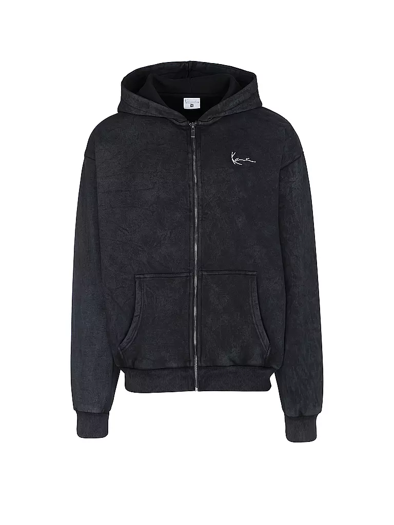 KARL KANI Sweatjacke schwarz
