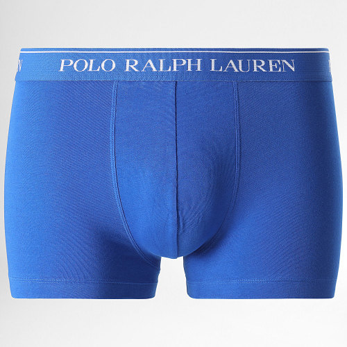 Lot De 3 Boxers Bleu Clair Bleu Roi Bleu Marine