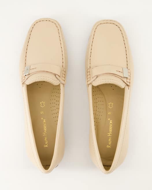 Ralph Harrison Albany Mokassins in Beige