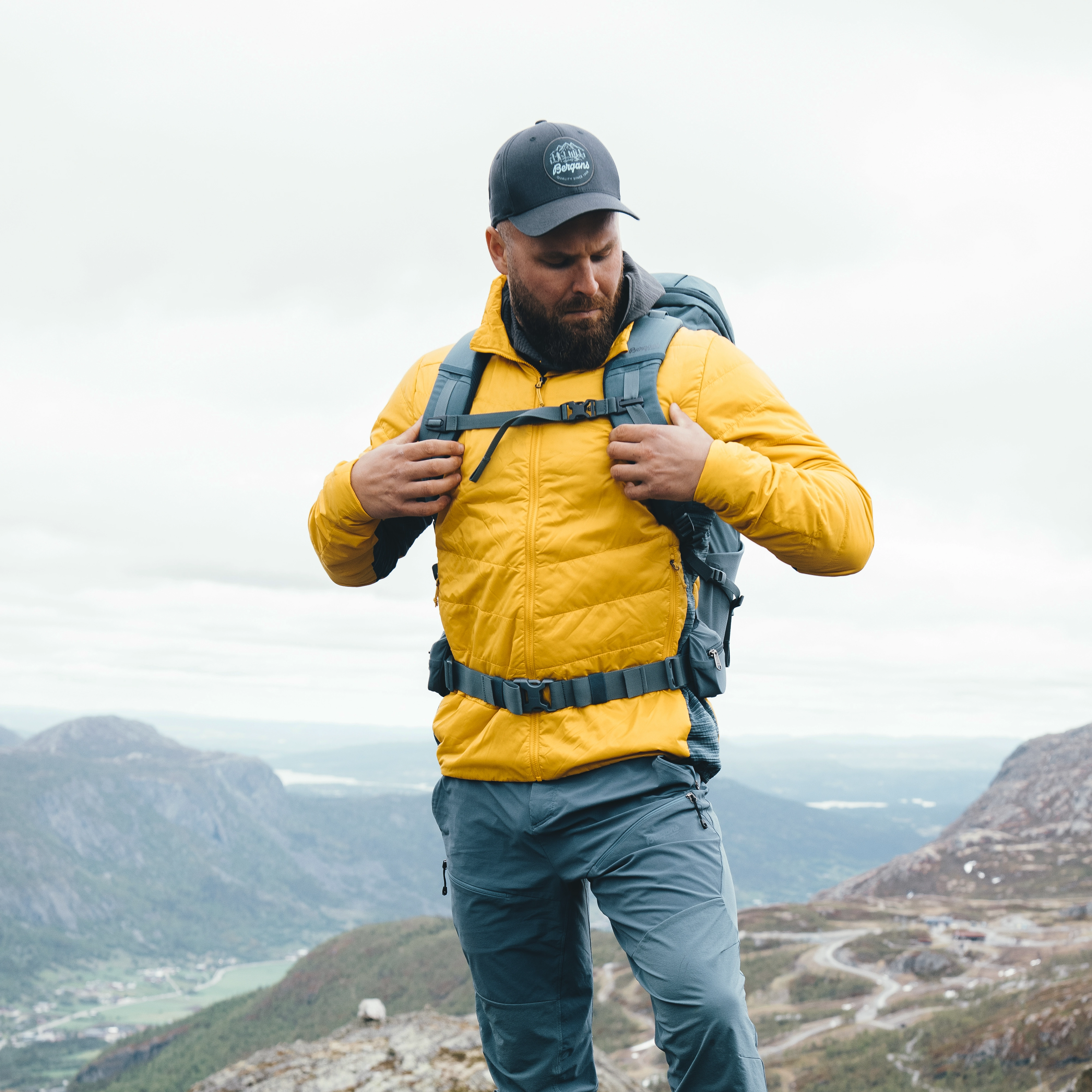 Rabot V2 Insulated Hybrid Jacket Light Golden Yellow