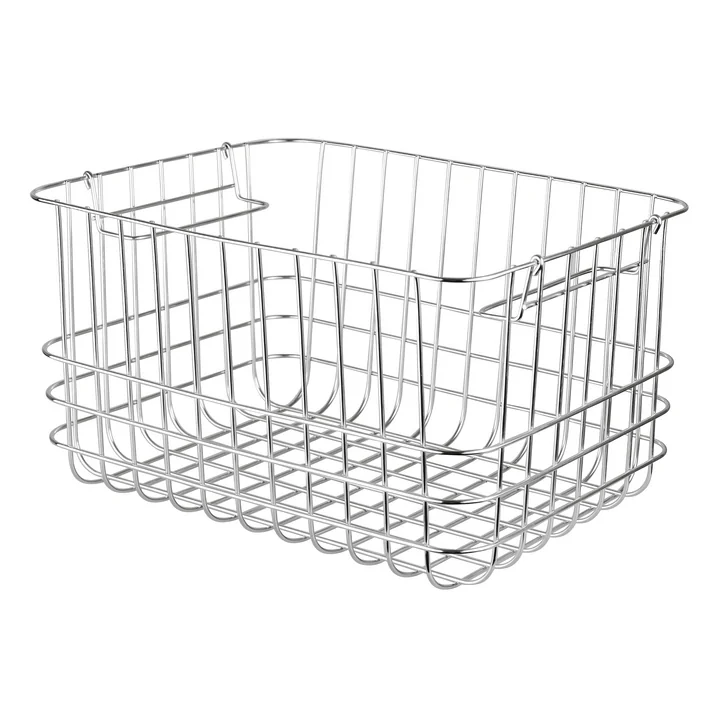 Mette Ditmer - Store-It Aufbewahrungskorb, M, chrom