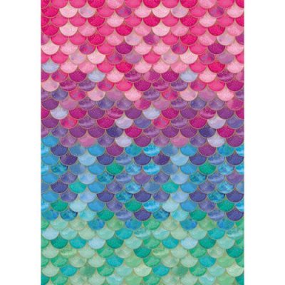 Mermaid Scales 3M Roll Wrap