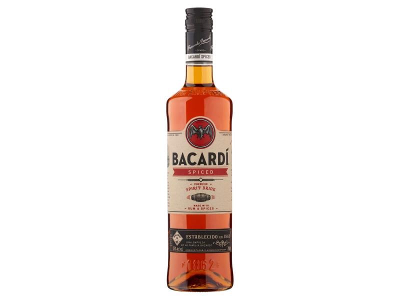 Bacardi Spiced Rum 0.7 l Hochprozentige Spirituosen Spezialität