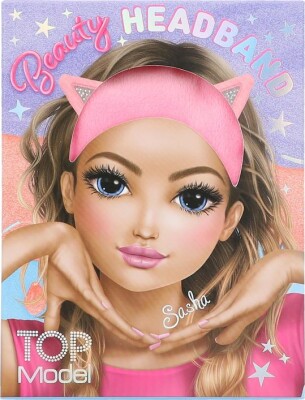 Top Model - Hårbånd Med Ører - Beauty And Me - Lyserød