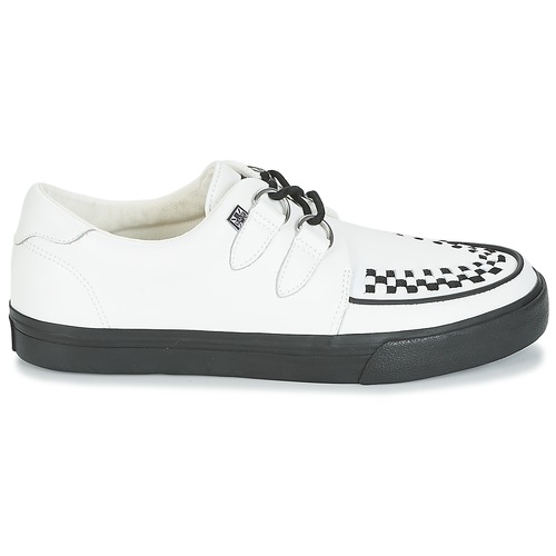 TUK - CREEPERS SNEAKERS - Blanc / Noir