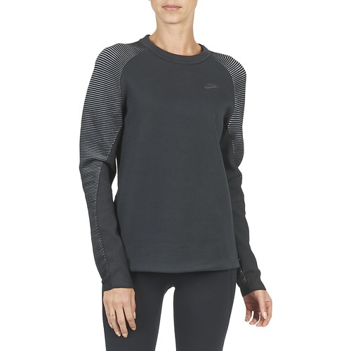 Nike - TECH FLEECE CREW - Noir