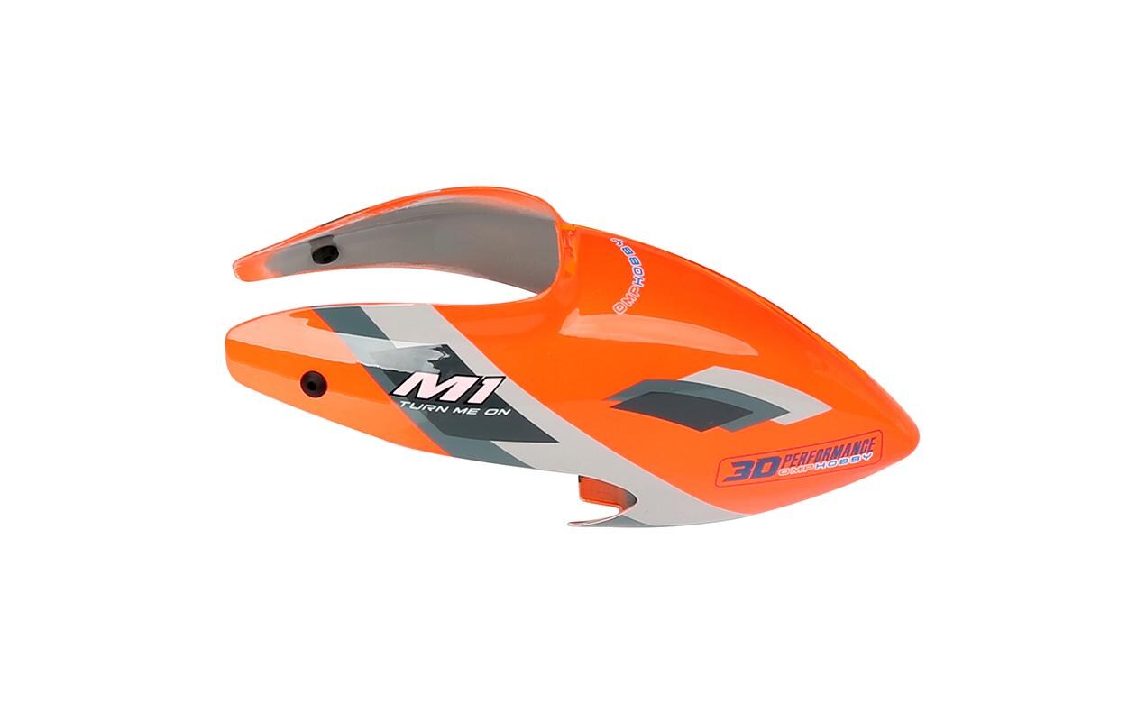 Kabinenhaube Orange M1 EvoErsatzteil für OMP M1 Evo Heli
