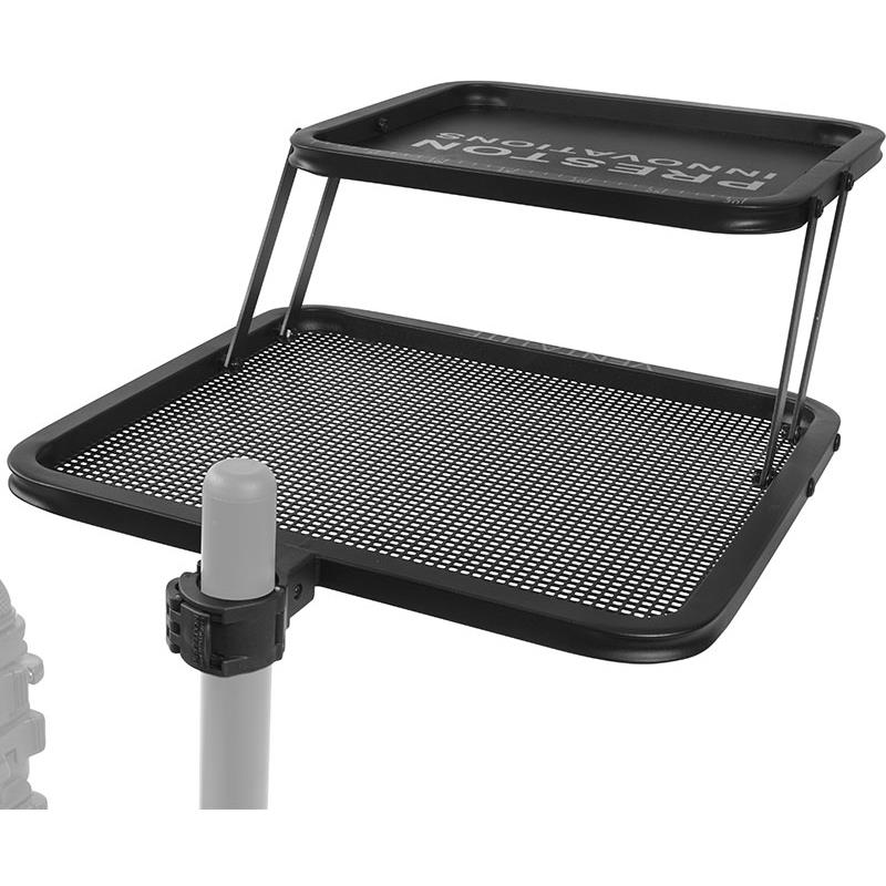 Desserte Preston Innovations Offbox Double Decker Side Tray Small