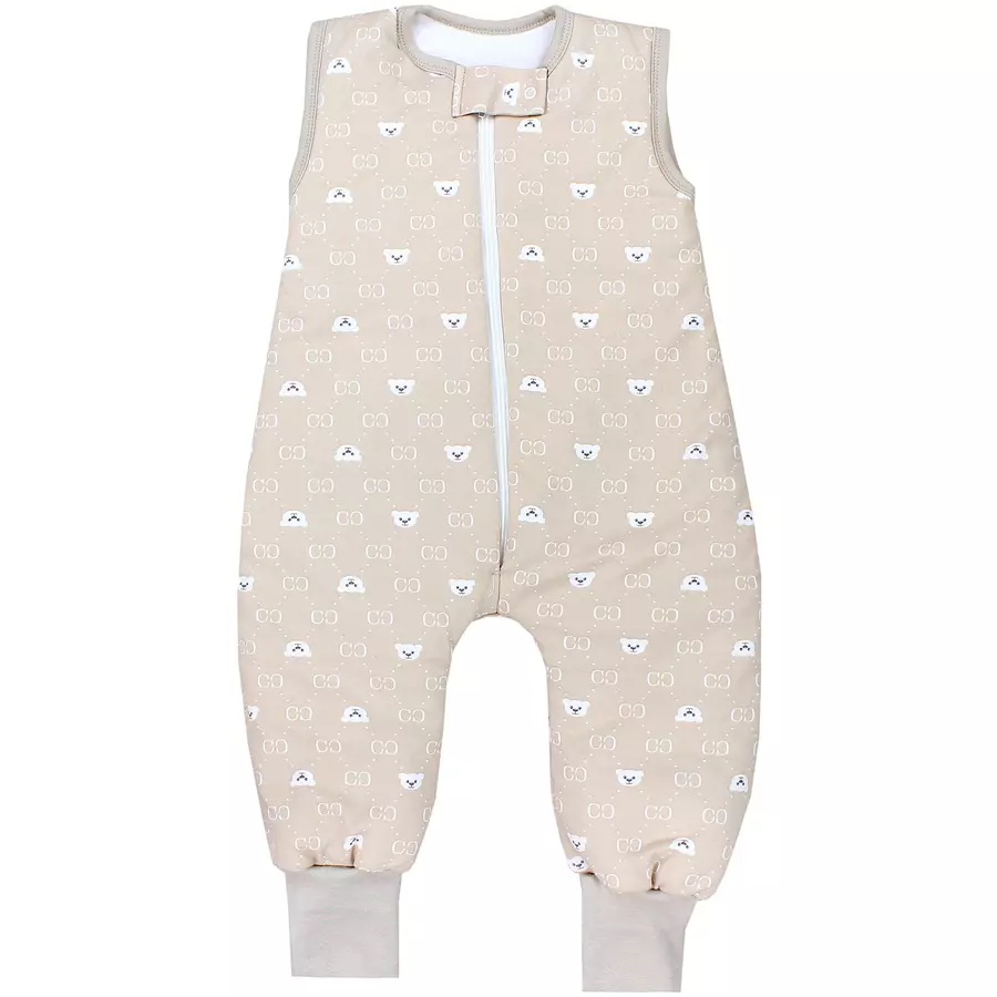 TupTam Baby  Winter Schlafsack mit Beinen 2,5 Tog beige