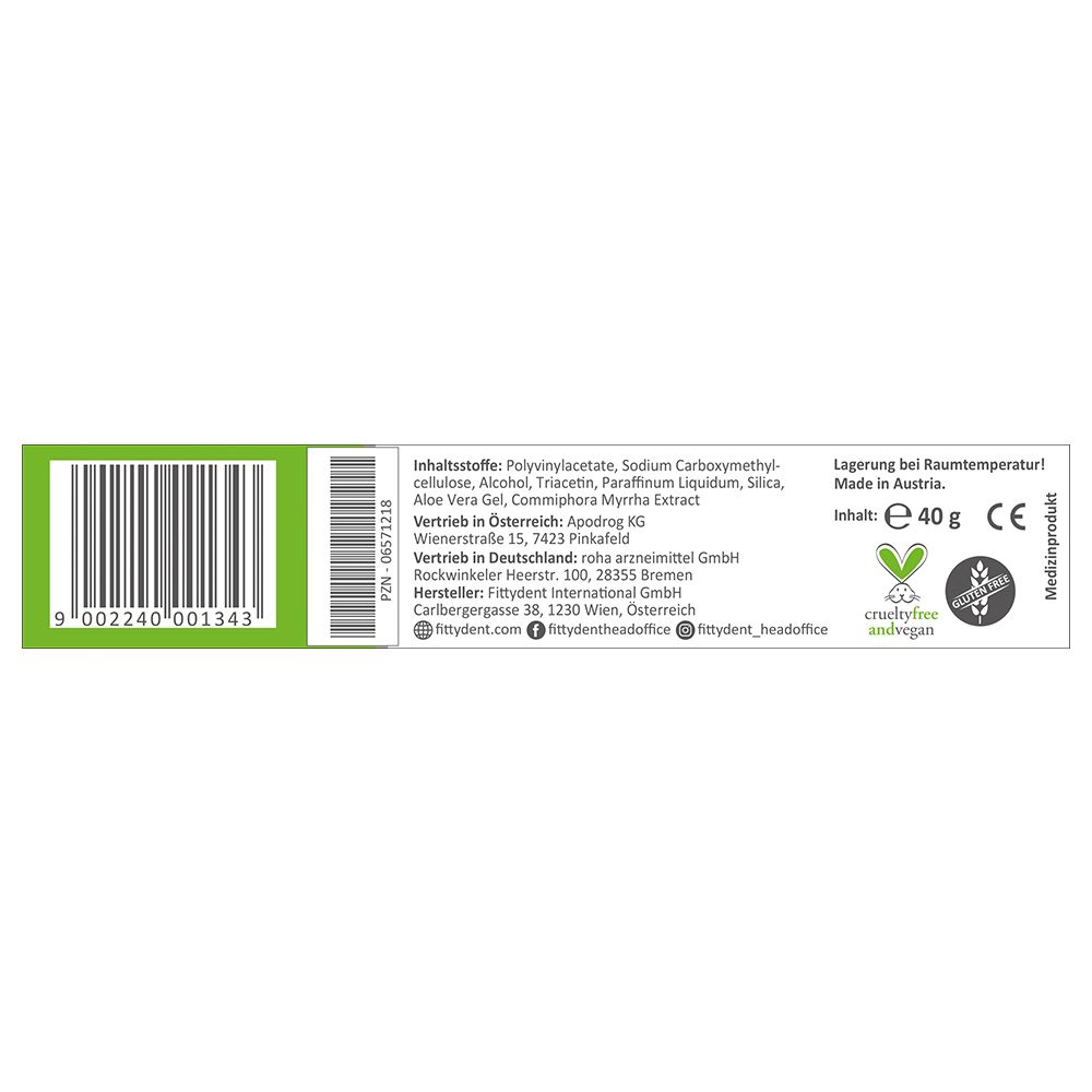 fittydent® sensitive Haftcreme