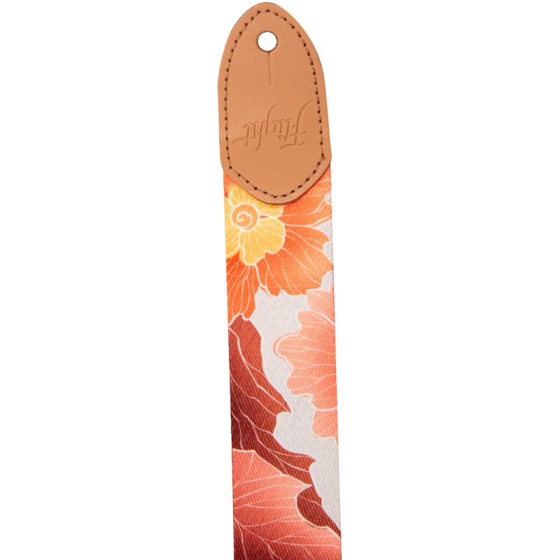 Flight S35 Polyester Ukulele Strap Flower draagband voor ukelele