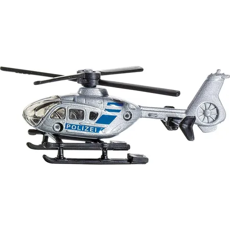 Schmidt Spiele KinderPuzzle - 60 Teile Polizeistation mit Siku Polizeihubschrauber