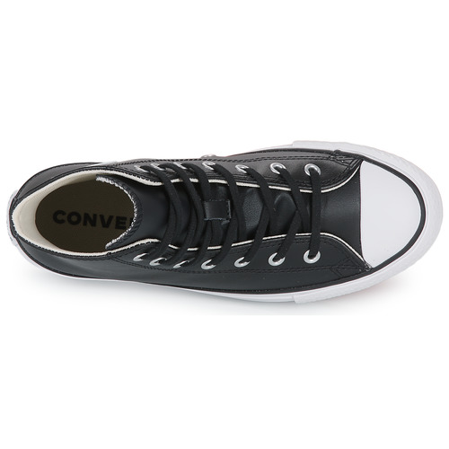 Converse - Chuck Taylor All Star Eva Lift Leather Foundation Hi - Noir