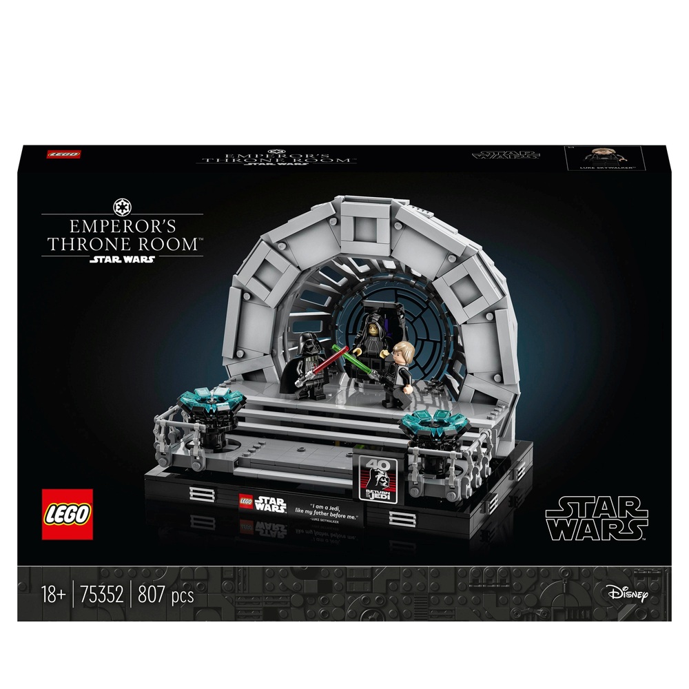 LEGO Star Wars 75352 Diorama-Set: Thronsaal des Imperators