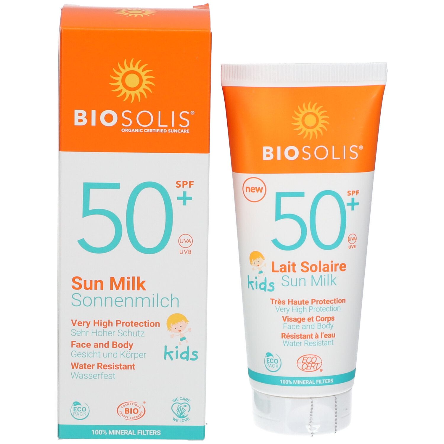 BIOSOLIS® Sonnenmilch Kids LSF 50+