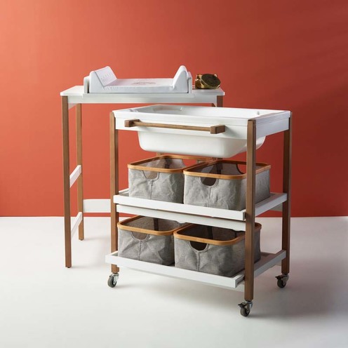 Meuble de bain Smart White/Naturel - QUAX