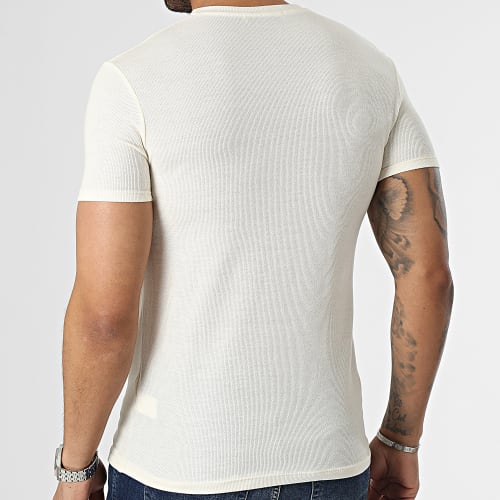 Tee Shirt Poche C5128 Beige Clair
