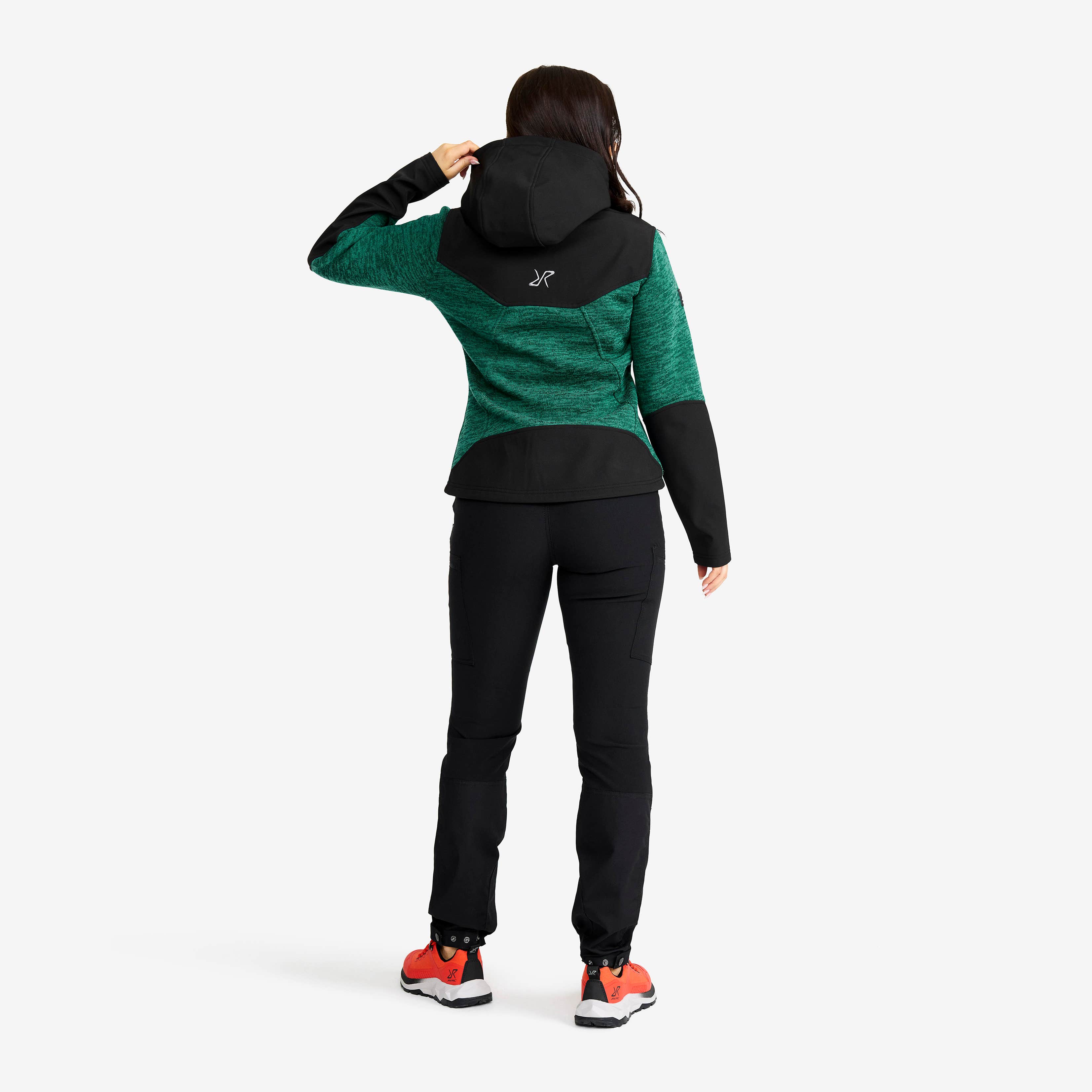 Wander Pro Wool Hoodie Dame North Sea