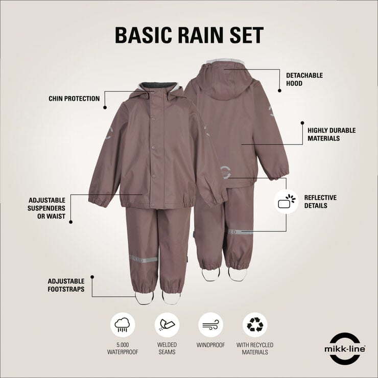Mikk-Line PU Rain no Susp. Recycled 0ig8