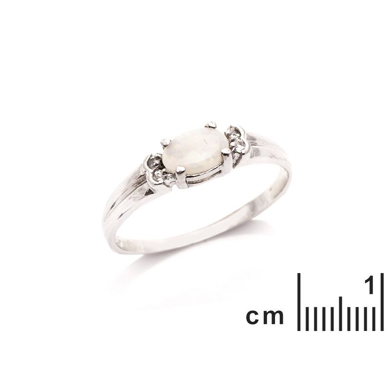 Bague argent 925 Opale d'Australie