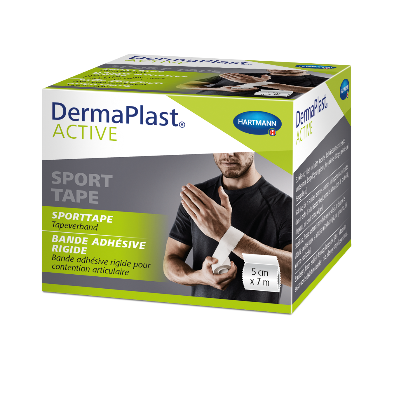 DERMAPLAST Active Sporttape 5cmx7m 1 Stk