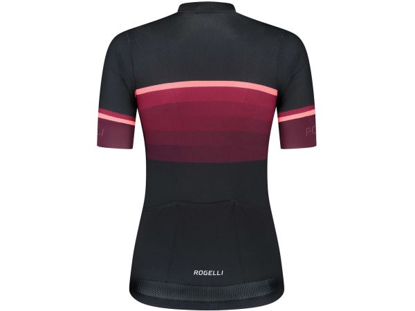 Rogelli Impress II SS Lady Cykeltrøje, Burgundy