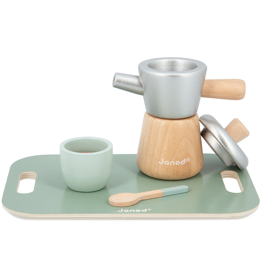 Janod koffieservies espresso - 13-delig
