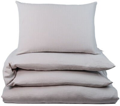 NG Baby Sengesett Sprinkelseng Musselin 100x130, Greige