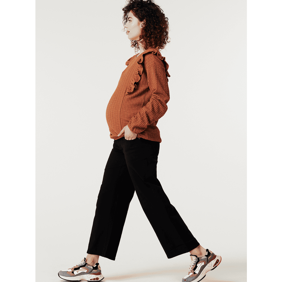 SUPERMOM Langarmshirt Abby Mocha Bisque