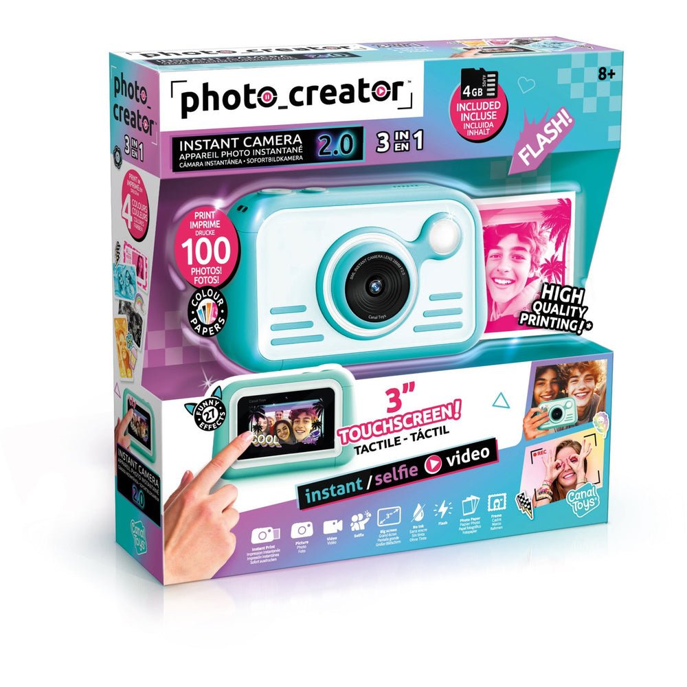 Køb Studio Creator Photo Creator Instant Kamera med Farvefotopapir