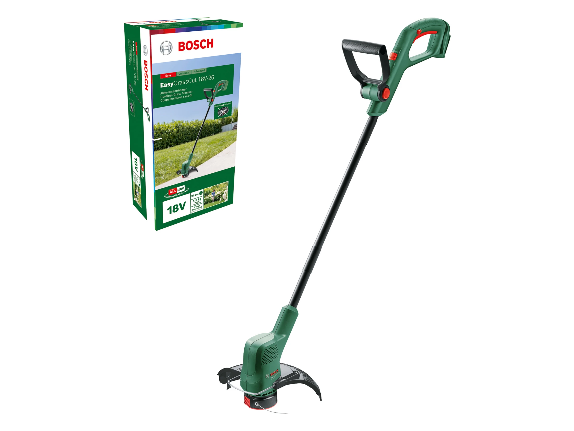 Bosch Akku-Rasentrimmer EasyGrassCut 18V-26 Solo