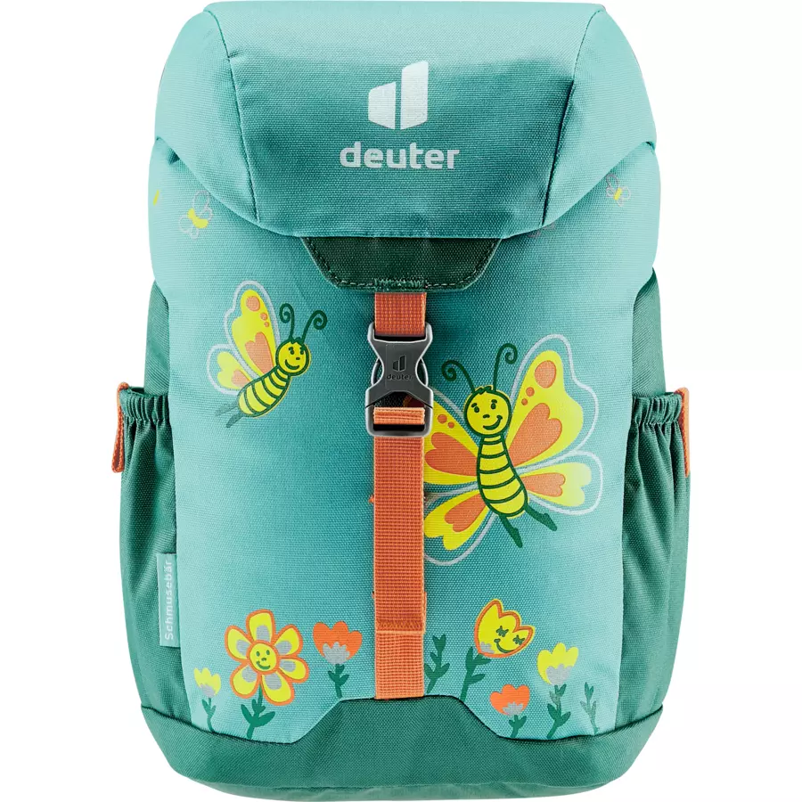 deuter Kinderrucksack Schmusebär Dustblue Alpinegreen