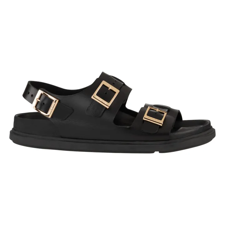 BIRKENSTOCK Sandales Cannes Chaussant Etroit | Noir