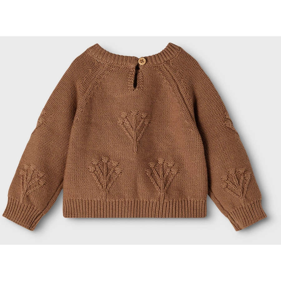 Lil'Atelier Strickpullover Nbfrubina Woodsmoke