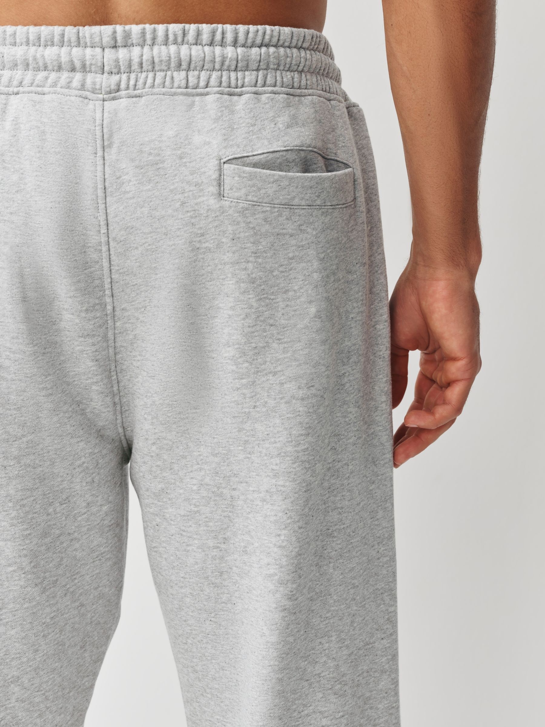 Grijs - Relaxed fit - Katoenrijke Jersey Joggingbroeken