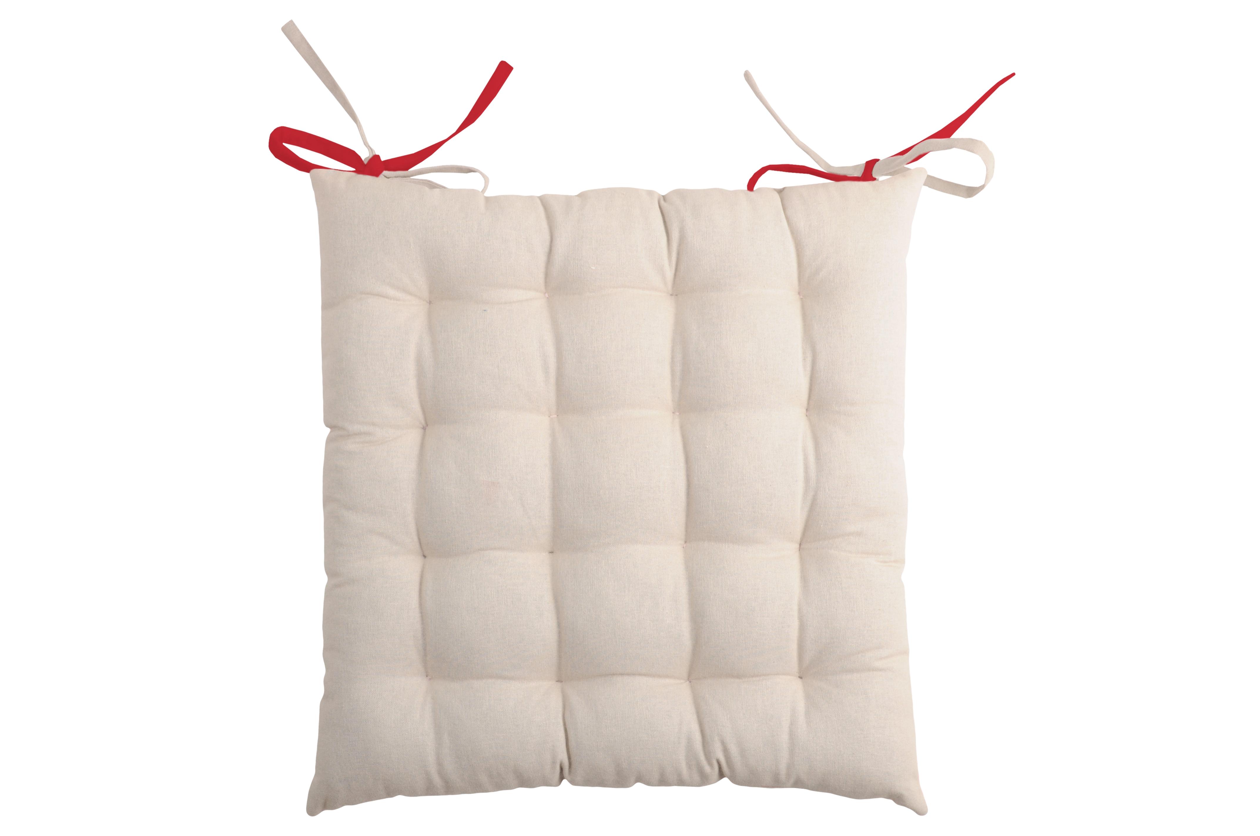 DUO GALETTE 16PTS 40X40 ROUGE LIN