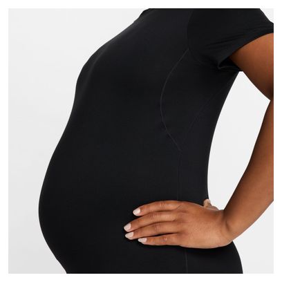 Maillot manches courtes Nike (M) One Maternity Noir Femme
