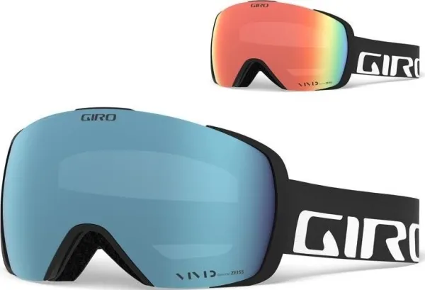 Giro vinterbriller GIRO CONTACT BLACK WORDMARK (VIVID-Carl Zeiss ROYAL 18% S3   VIVID-Carl Zeiss INFRARED 62% S1 farvespejlglas)