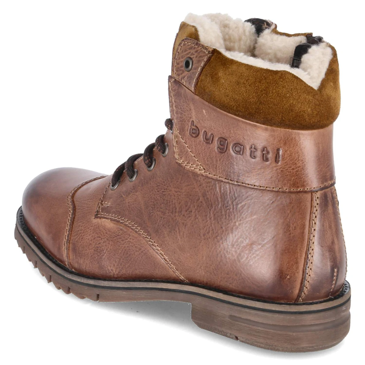 BugattiWinterstiefeletten - Cognac
