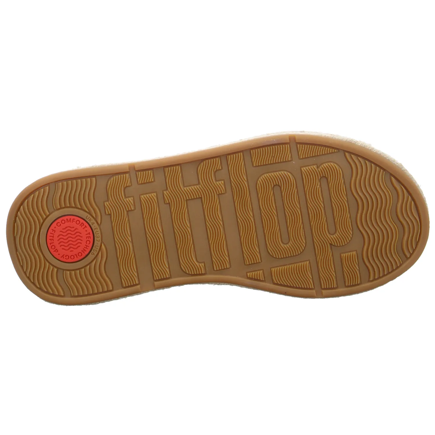 FITFLOP Zehentrenner-FlipFlop Gold Leder