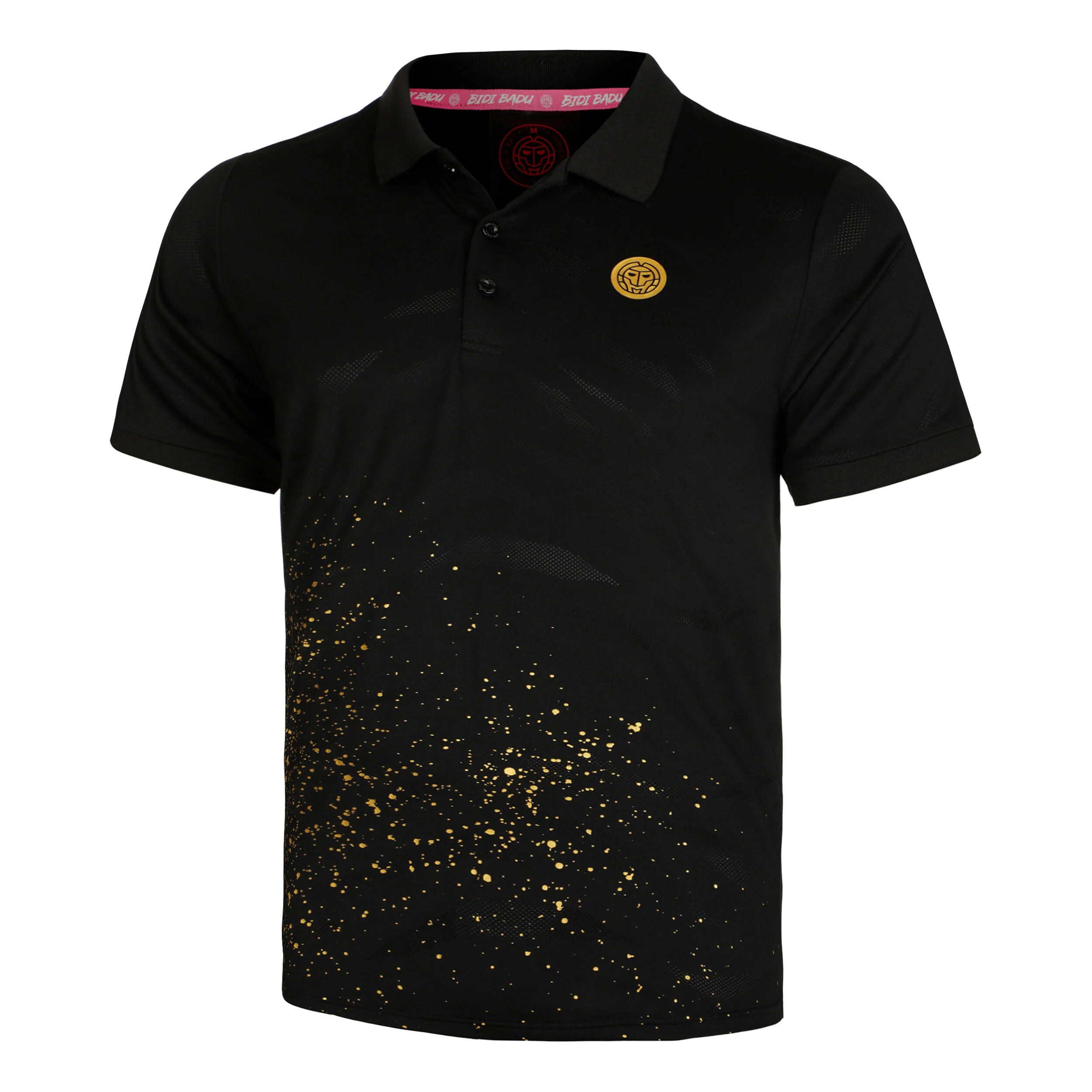 BIDI BADU Paris 2024 Polo Hommes - Noir , Or