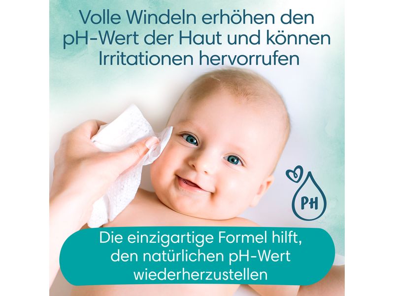 Pampers Feuchttücher Harmonie New Baby 18er Pack / 828 Stüc Für eine sanfte, hautfreundliche Reinigung