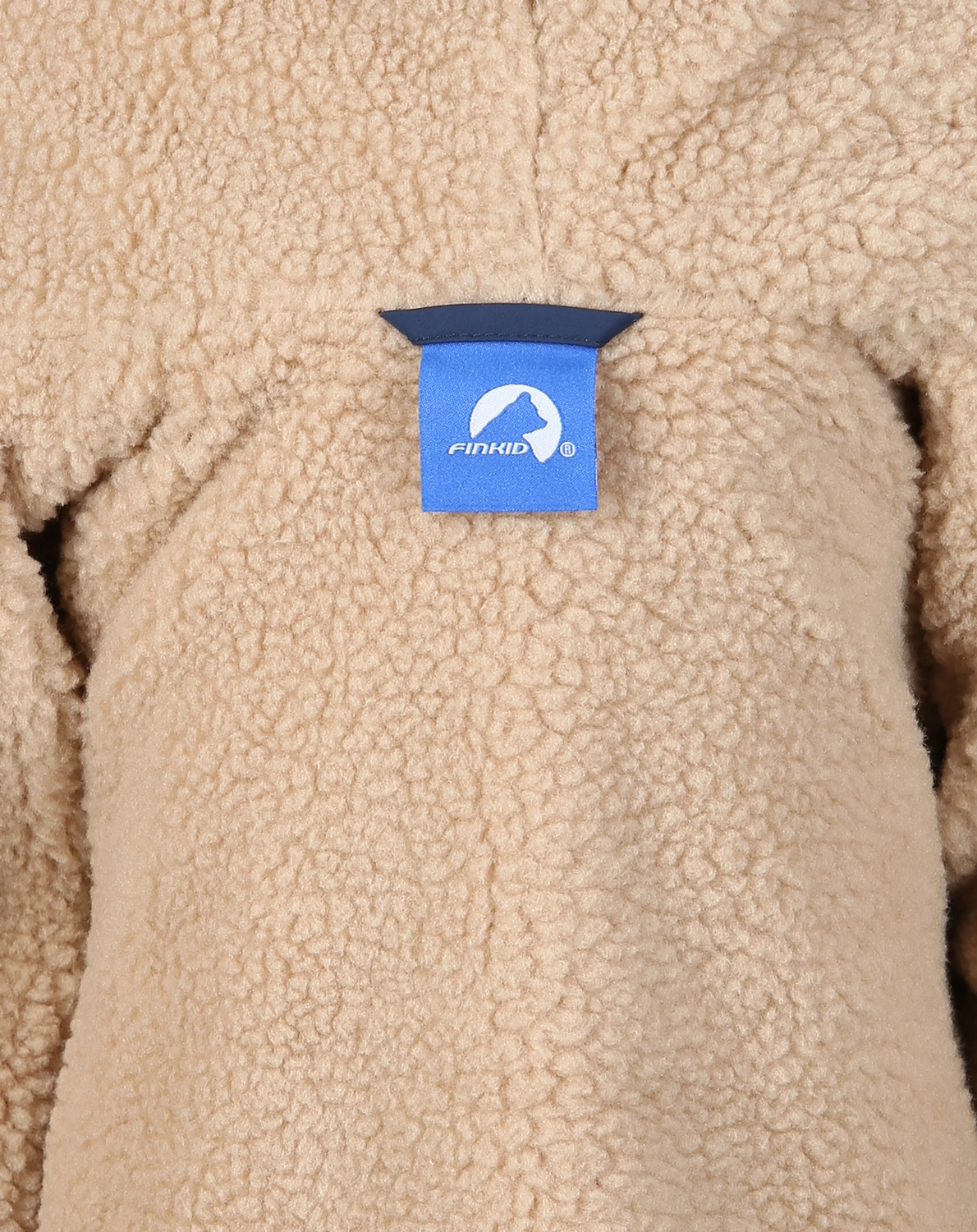 Winterjacke AINA MUKKA mit Teddyfutter in terra cotta/navy