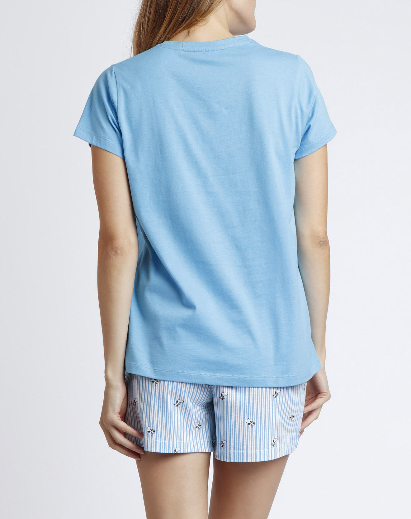 Peanuts Pyjama T-Shirt & Short Undine bleu